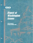 Digest of Washington issues, 107th Congress, Spring/Summer 2001