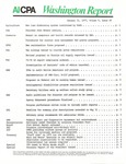 Washington report, vol. 5 no.49, January 31, 1977 by American Institute of Certified Public Accountants. and Wade S. Williams