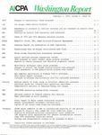 Washington report, vol. 5 no.50, February 7, 1977 by American Institute of Certified Public Accountants. and Wade S. Williams