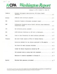 Washington report, vol. 6 no.46, January 9, 1978 by American Institute of Certified Public Accountants.