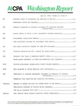 Washington report, vol. 9 no.13, May 26, 1980 by American Institute of Certified Public Accountants.