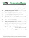 Washington report, vol. 9 no.23, August 4, 1980 by American Institute of Certified Public Accountants.
