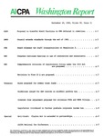Washington report, vol. 9 no.31, September 29, 1980 by American Institute of Certified Public Accountants.