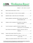 Washington report, vol. 9 no.38, November 17, 1980 by American Institute of Certified Public Accountants.