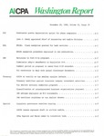 Washington report, vol. 9 no.39, November 24, 1980 by American Institute of Certified Public Accountants.