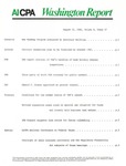 Washington report, vol. 10 no.27, August 31, 1981 by American Institute of Certified Public Accountants.