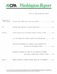 Washington report, vol. 12 no.8, April 18, 1983 by American Institute of Certified Public Accountants.