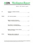 Washington report, vol. 15 no.48, February 9, 1987 by American Institute of Certified Public Accountants.