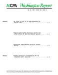 Washington report, vol. 16 no.12, May 18, 1987 by American Institute of Certified Public Accountants.