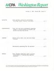 Washington report, vol. 16 no.31, October 5, 1987 by American Institute of Certified Public Accountants.