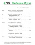 Washington report, vol. 17 no.19, July 4, 1988 by American Institute of Certified Public Accountants.