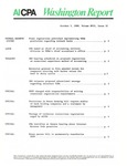 Washington report, vol. 17 no.32, October 3, 1988 by American Institute of Certified Public Accountants.