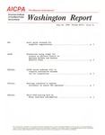 Washington report, vol. 18 no.21, July 24, 1989