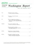 Washington report, vol. 18 no.22, July 31, 1989 by American Institute of Certified Public Accountants.