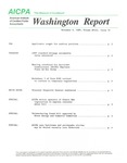 Washington report, vol. 18 no.35, November 6, 1989