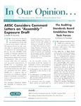 In our opinion… , vol. 12 no. 2, April 1996 by American Institute of Certified Public Accountants. Audit Standards Team