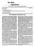 In our opinion… , vol. 5 no. 1, January, 1989 by American Institute of Certified Public Accountants. Auditing Standards Division