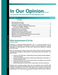 In our opinion… , vol. 23 no. 4, Fall 2007 by American Institute of Certified Public Accountants. Audit and Attest Standards Team
