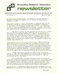 Accounting Research Association Newsletter, Volume II, Number 2, March 12, 1969