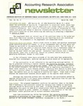 Accounting Research Association Newsletter, Volume II, Number 3, March 26, 1969