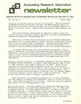 Accounting Research Association Newsletter, Volume II, Number 4, June 4, 1969