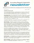 Accounting Research Association Newsletter, Volume VI, Number 4, June 19, 1973