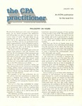 CPA Practitioner, vol. 3 no. 1, January 1979 by American Institute of Certified Public Accountants (AICPA)