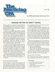 Practicing CPA, vol. 4 no. 7, July 1980 by American Institute of Certified Public Accountants (AICPA)