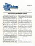 Practicing CPA, vol. 6 no. 11, November 1982 by American Institute of Certified Public Accountants (AICPA)
