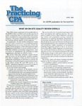 Practicing CPA, vol. 14 no. 4, April 1990 by American Institute of Certified Public Accountants (AICPA)