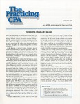 Practicing CPA, vol. 15 no. 1, January 1991