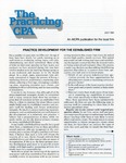 Practicing CPA, vol. 15 no. 7, July 1991 by American Institute of Certified Public Accountants (AICPA)