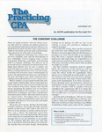 Practicing CPA, vol. 15 no. 11, November 1991 by American Institute of Certified Public Accountants (AICPA)