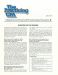 Practicing CPA, vol. 17 no. 8, August 1993