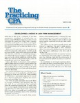 Practicing CPA, vol. 20 no. 3, March 1996 by American Institute of Certified Public Accountants (AICPA)