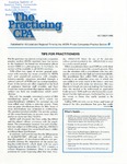 Practicing CPA, vol. 20 no. 10, October 1996 by American Institute of Certified Public Accountants (AICPA)
