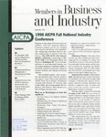 Members in Business and Industry, September 1998