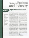 Members in Business and Industry, April 1999