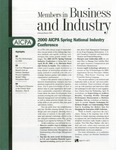 Members in Business and Industry, February March 2000
