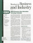 Members in Business and Industry, May 2000