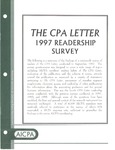 CPA Letter 1997 Readership Survey