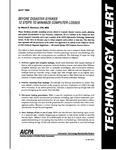 Before Disaster Strikes: 12 Steps to Minimize Computer Losses; Technology Alert, July 1994