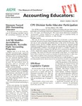Accounting Educators: FYI, Volume 2, Number 5, May, 1991