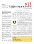 Accounting Educators: FYI, Volume 3, Number 4, March, 1992