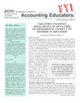Accounting Educators: FYI, Volume 4, Number 5, May, 1993