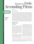 Practice Alerts 2004-01: Illegal Acts; Members in Public Accounting Firms, November 2004 by American Institute of Certified Public Accountants. Professional Issues Task Force
