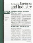 Members in Business and Industry, May 2001