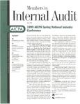 Members in Internal Audit, April 1999
