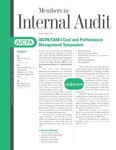 Members in Internal Audit, February/March 2003 by American Institute of Certified Public Accountants (AICPA)
