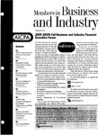 Members in Business and Finance, September 2005